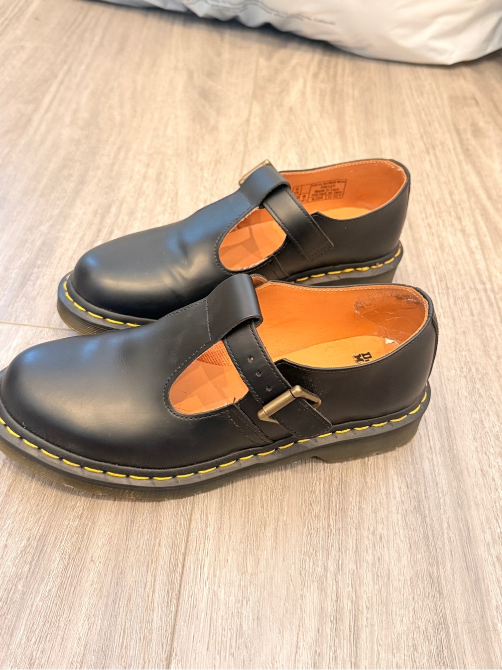 Dr. Martens Black Polley T-Bar Mary Jane’s - Picture 3 of 4